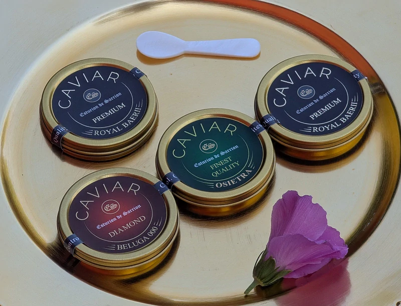 Royal Gourmet Set 100g — Beluga, Osetra, Baerii