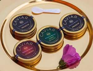 Royal Gourmet Set 100g — Beluga, Osetra, Baerii